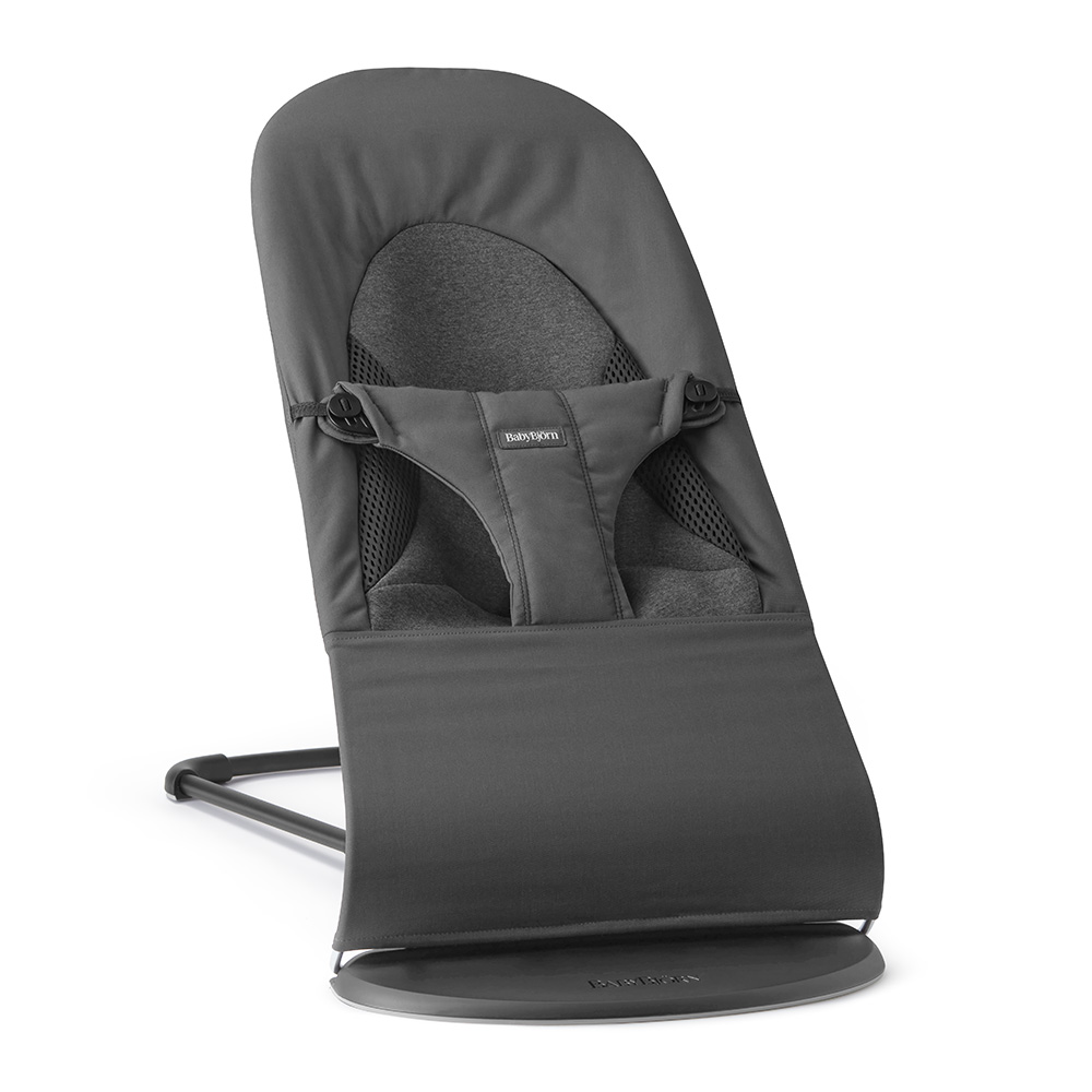 BabyBjörn Babysitter Soft Mørkegrå, Vævet/Jersey