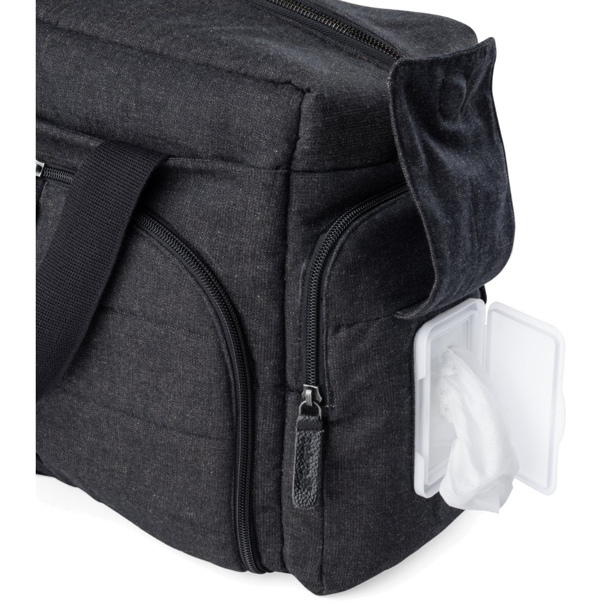 Sebra On-the-go pusletaske dark grey melange