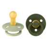 BIBS dug 2-pak 6-18m Sage/Hunter Green