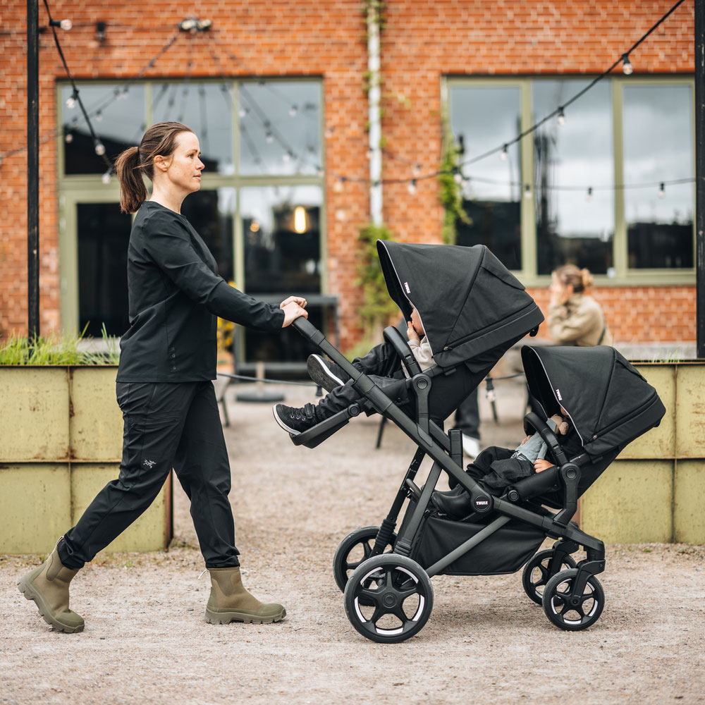 Thule Sleek 2 sibling seat Tinted Taupe