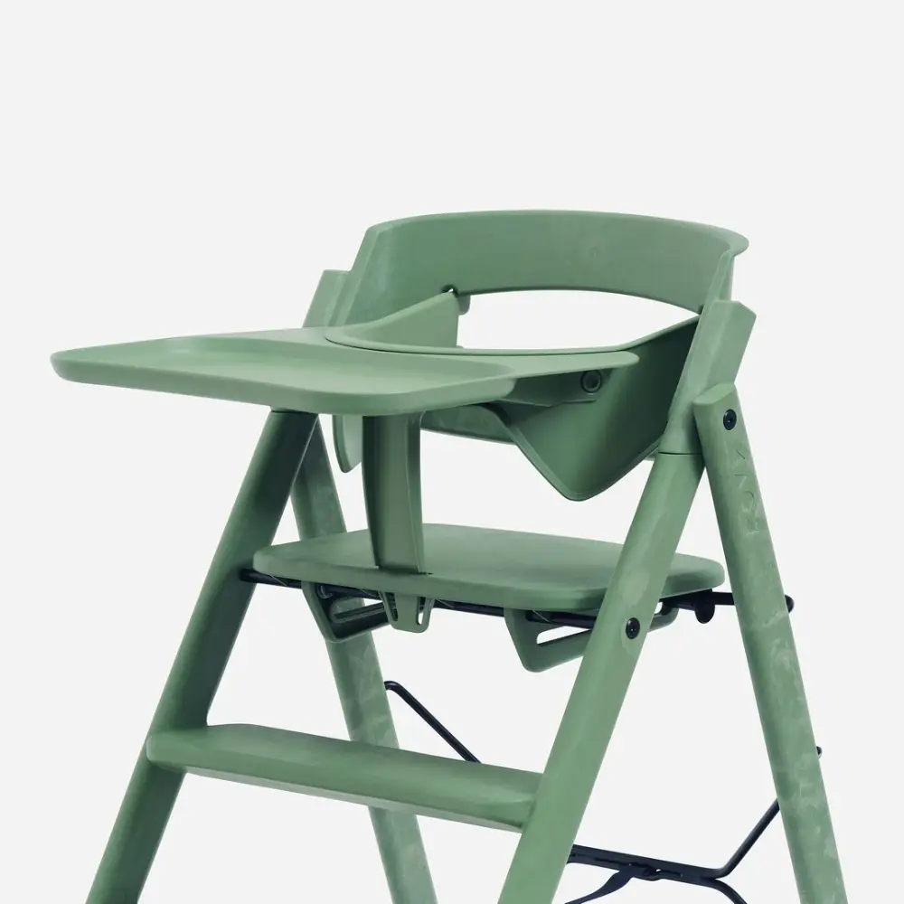 Kaos Klapp babyset Safety Rail & Tray Mineral Green