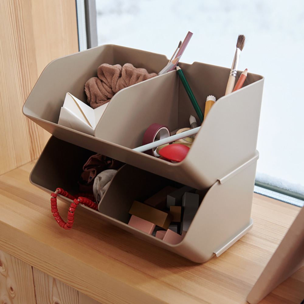 Liewood Rosemary Desktop Organizer M 2-Pack Sandy 5060