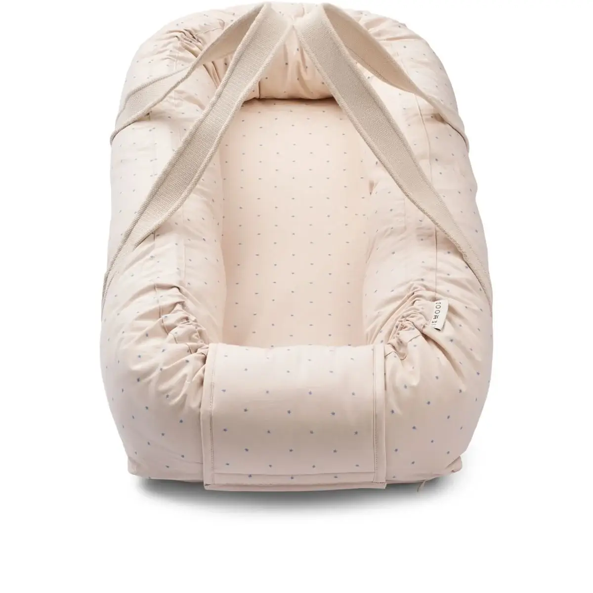 Liewood gro Babynest stjerne / sandfarvet