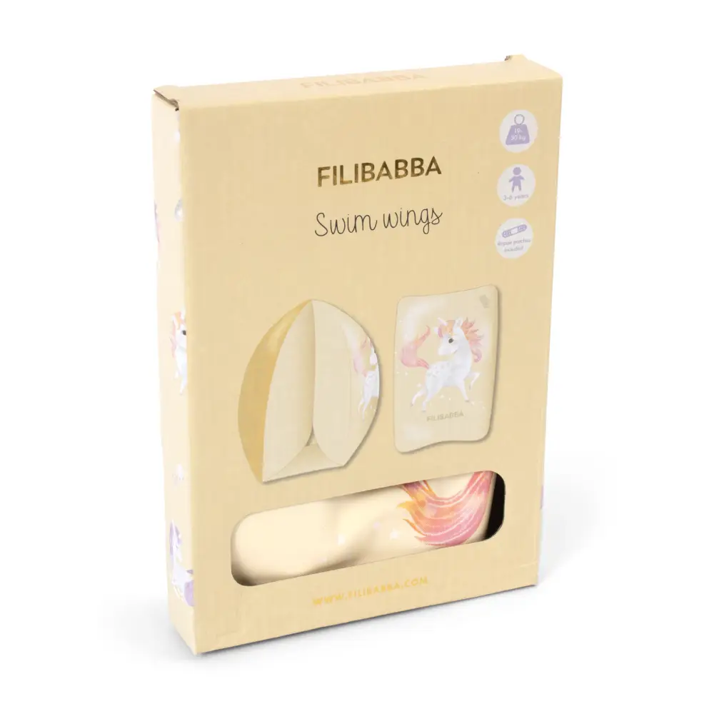 Filibabba badepuffer Alfie – enhjørningskysten