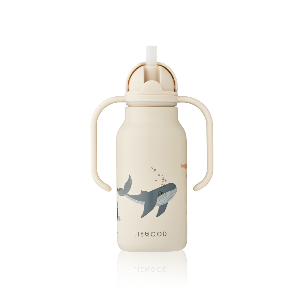 Liewood Kimmie flaske 250 ml Sea creature / Sandy