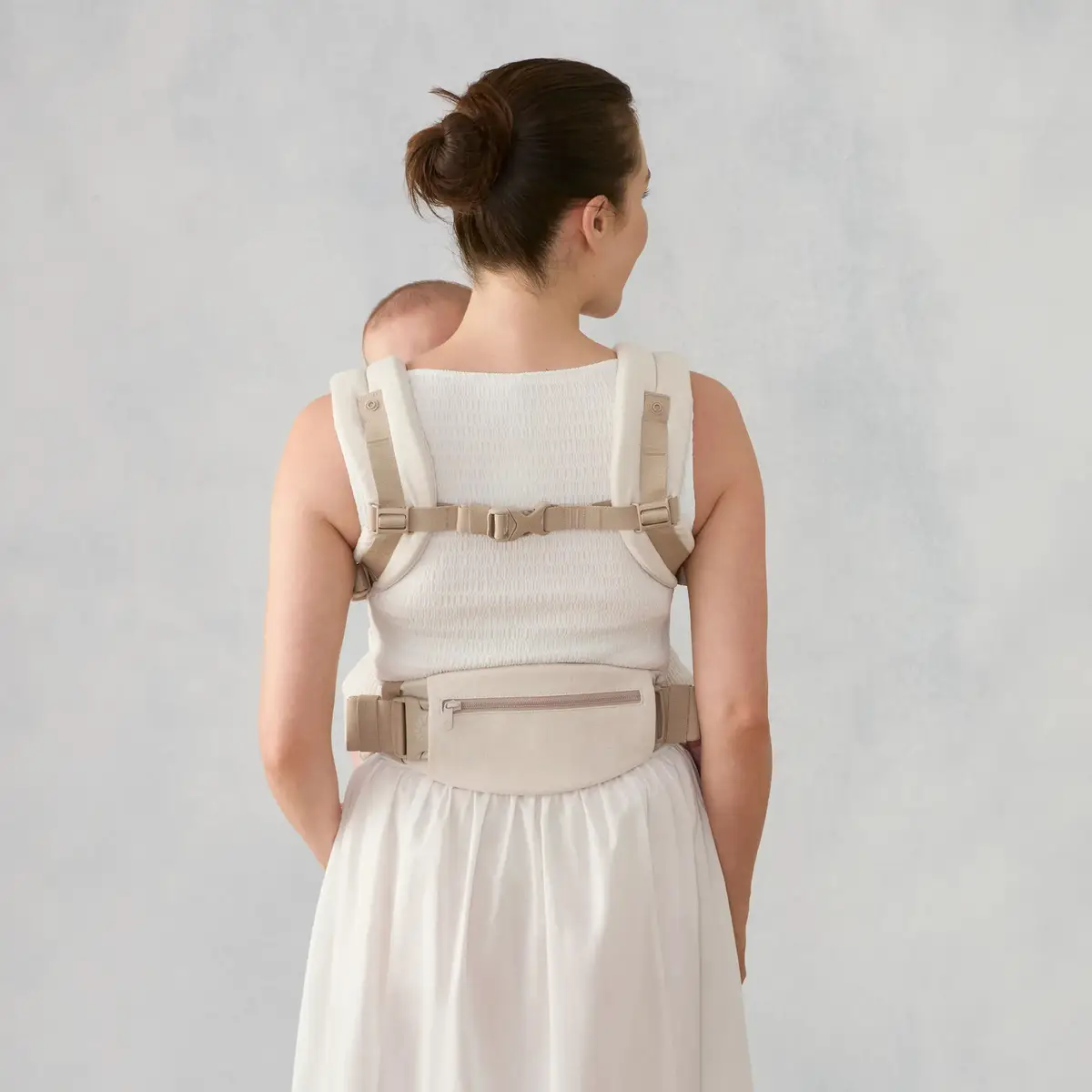 Ergobaby Omni Deluxe Cotton Bæresele - Linen Natural