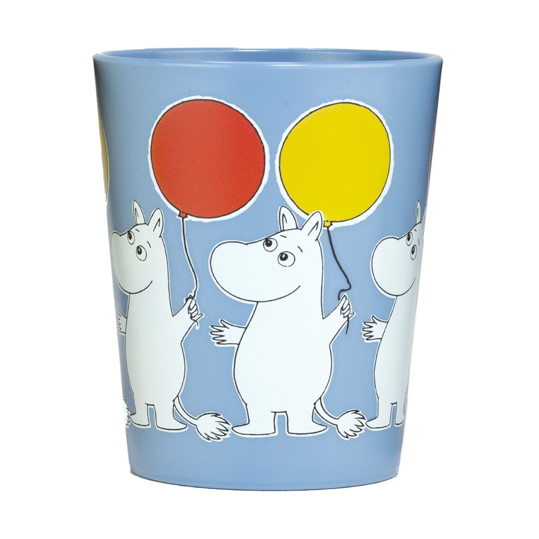 Rätt Start Moomin Festivities Tumbler krus ballon