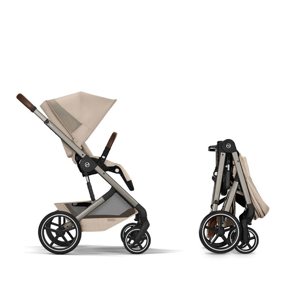 Cybex Balios S Lux TPE inkl. sammenklappelig lift Almond Beige