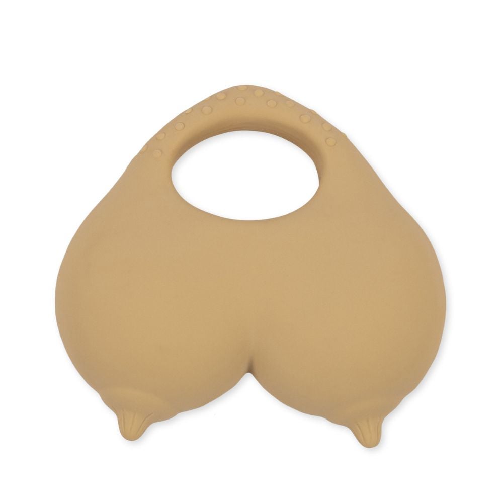 Konges Sløjd Bryst Teether Creamy White