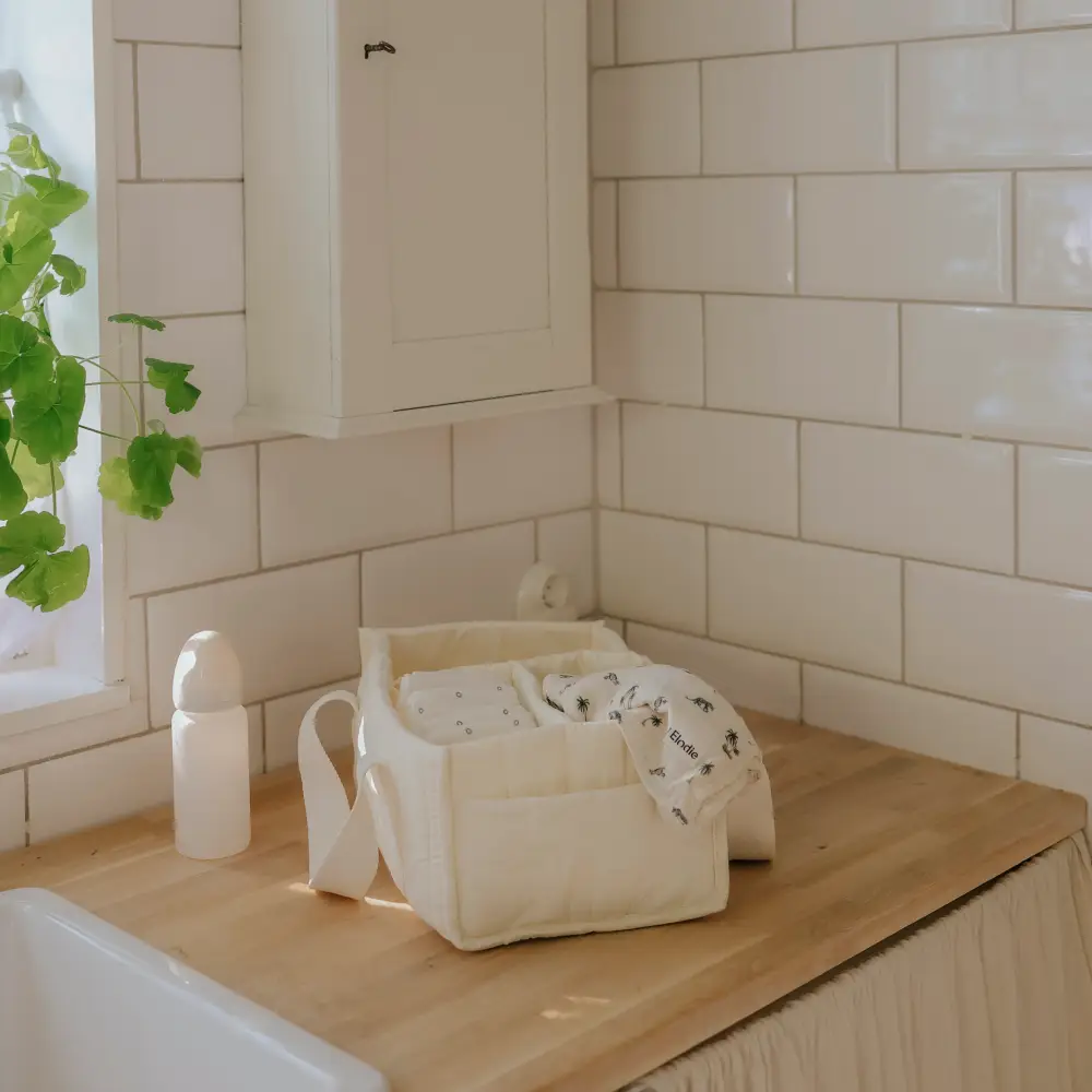 Elodie Details bleopbevaringssæt Creamy White