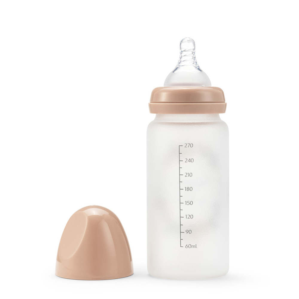 Elodie Glass Feeding Bottle Blue Garden Lt Placement