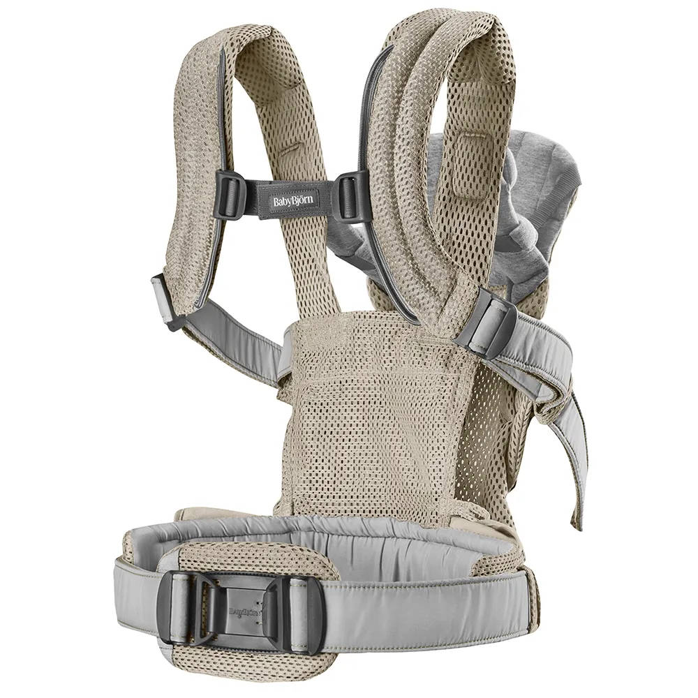 Babybjörn bæresele Harmony 3D Mesh Grey Beige