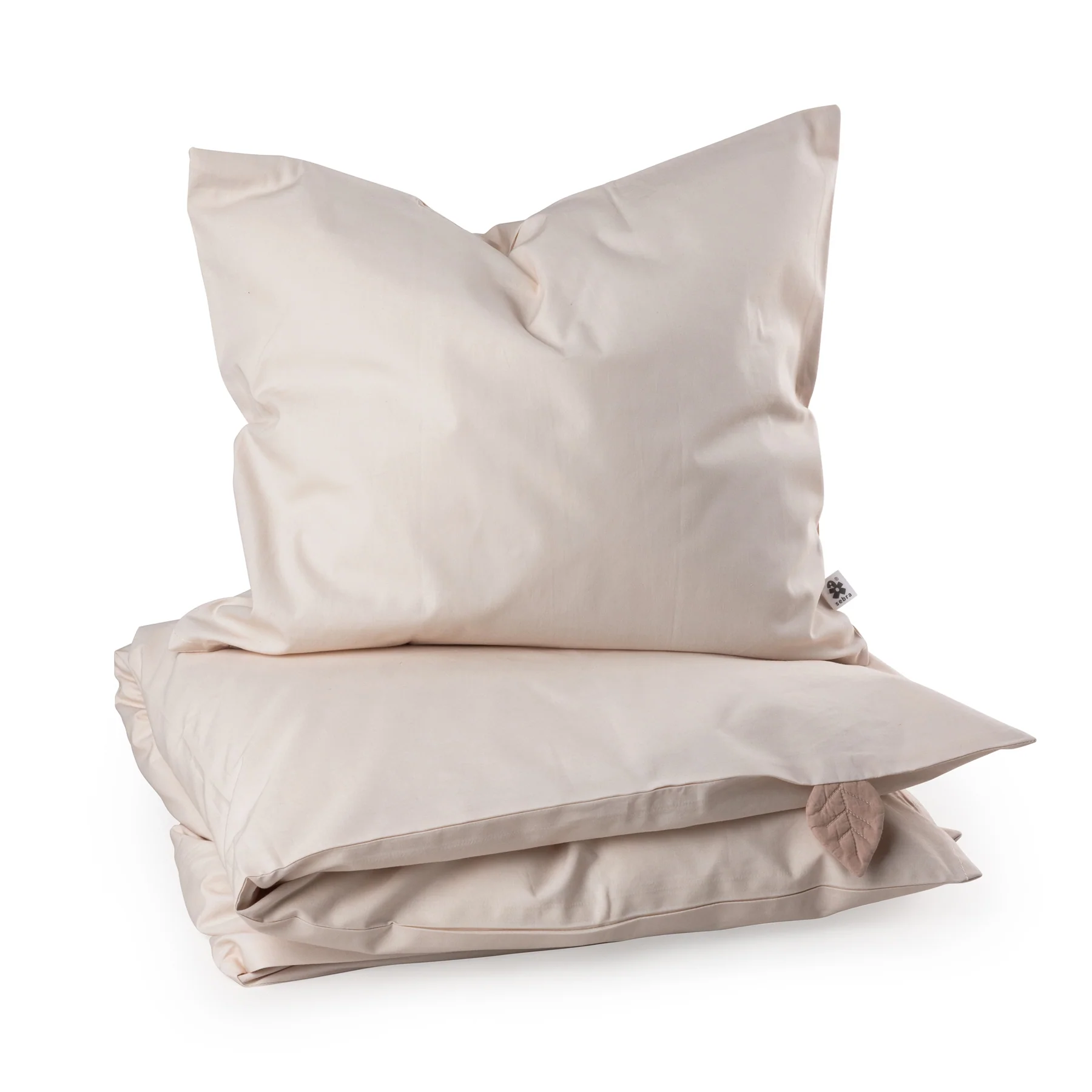 Sebra Dynebetræk sæt  baby birchbark rose