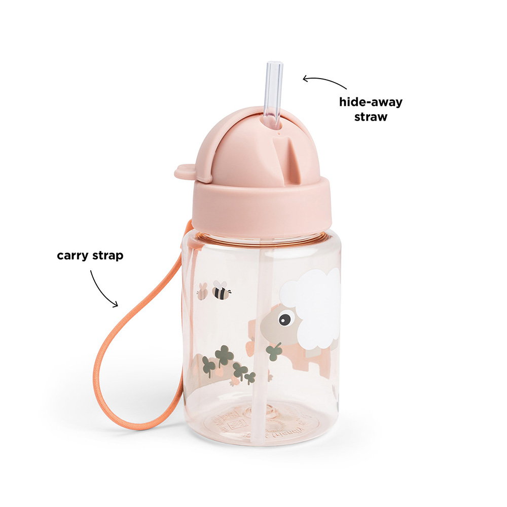 Done by Deer Vandflaske med halm - Tiny farm Powder