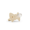 Elodie  Binky Bow -Oat White 3+ m