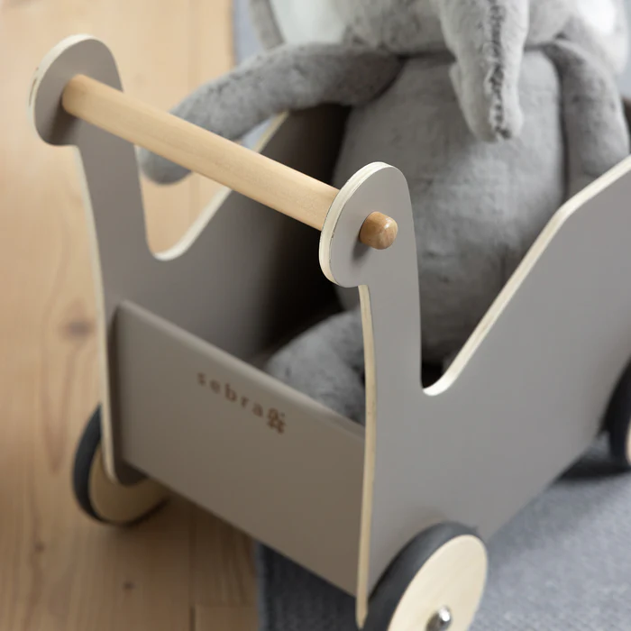 Sebra gåvogn Jetty beige