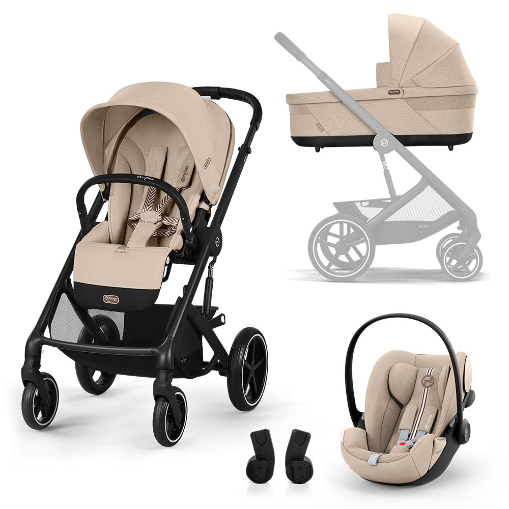 Cybex Balios S Lux + Cloud G Almond Beige Pus