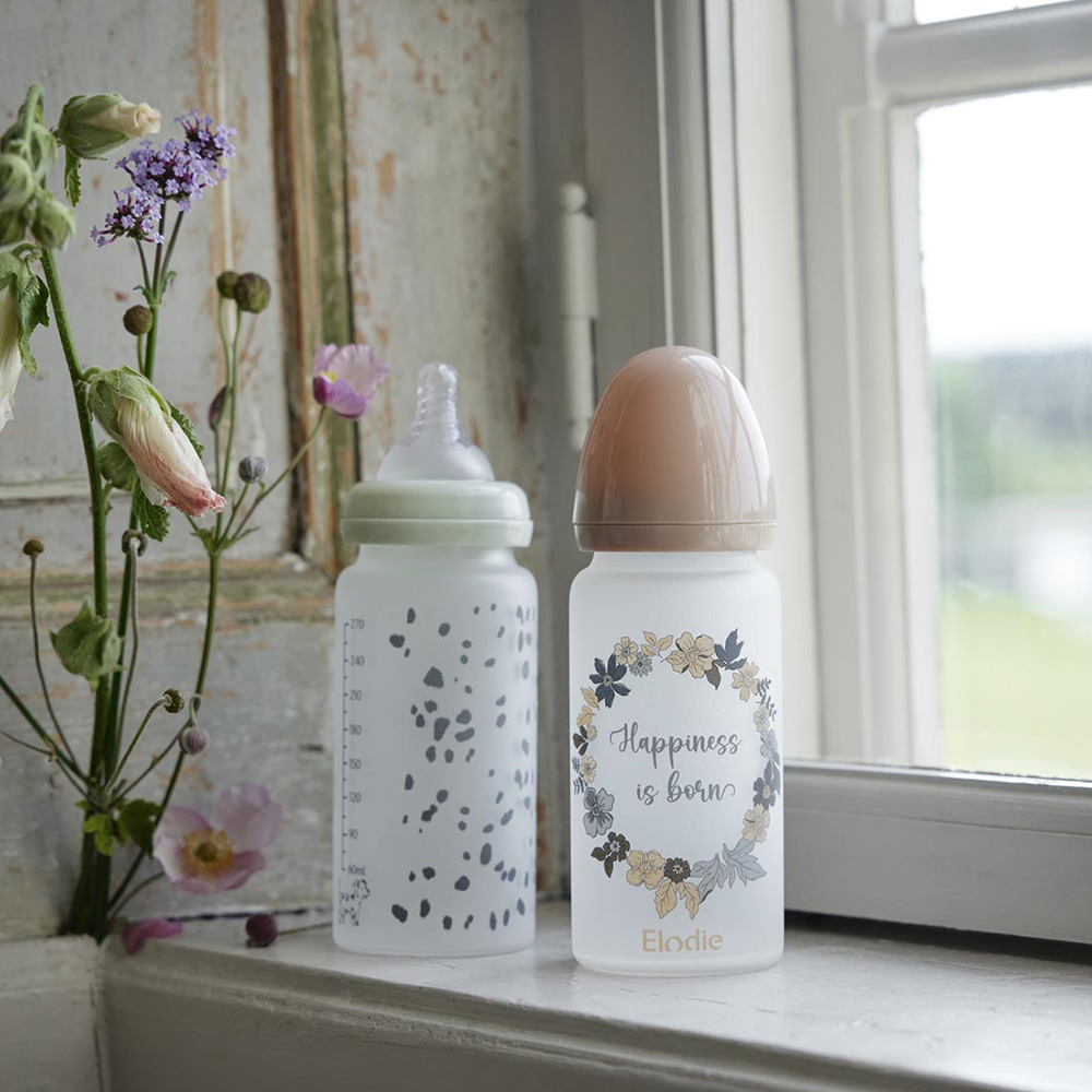 Elodie glassutteflaske Dalmatian Dots
