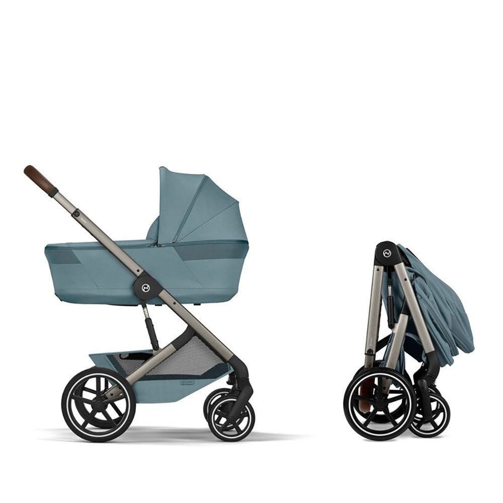 Cybex Balios S Lux TPE inkl. sammenklappelig lift Stormy Blue