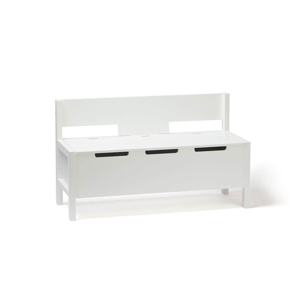 Kids Concept Sofa med opbevaring hvid STAR