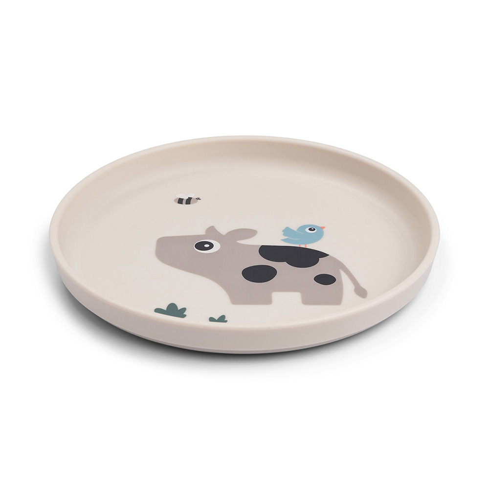 Done by Deer Foodie plate Tiny farm Sand