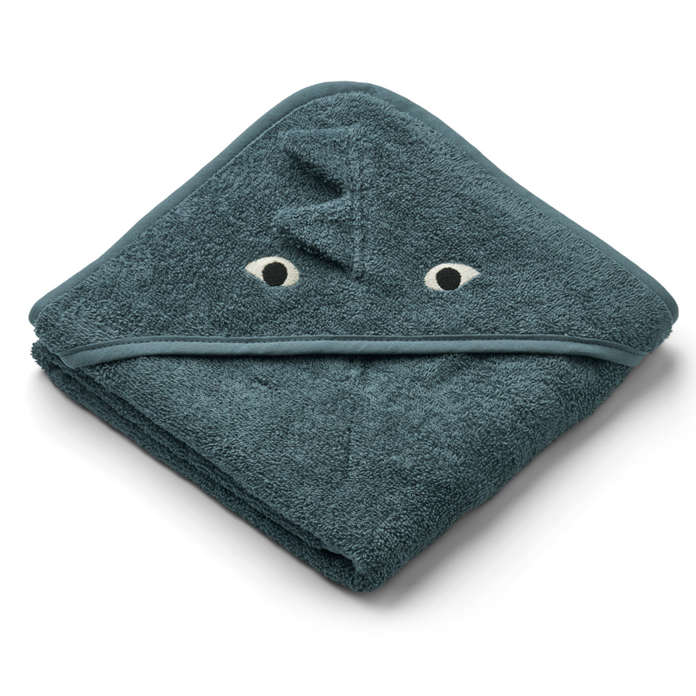 Liewood Albert badekåbe Dragon / whale blue mix 1165