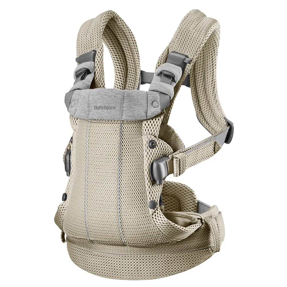 Babybjörn bæresele Harmony 3D Mesh Grey Beige