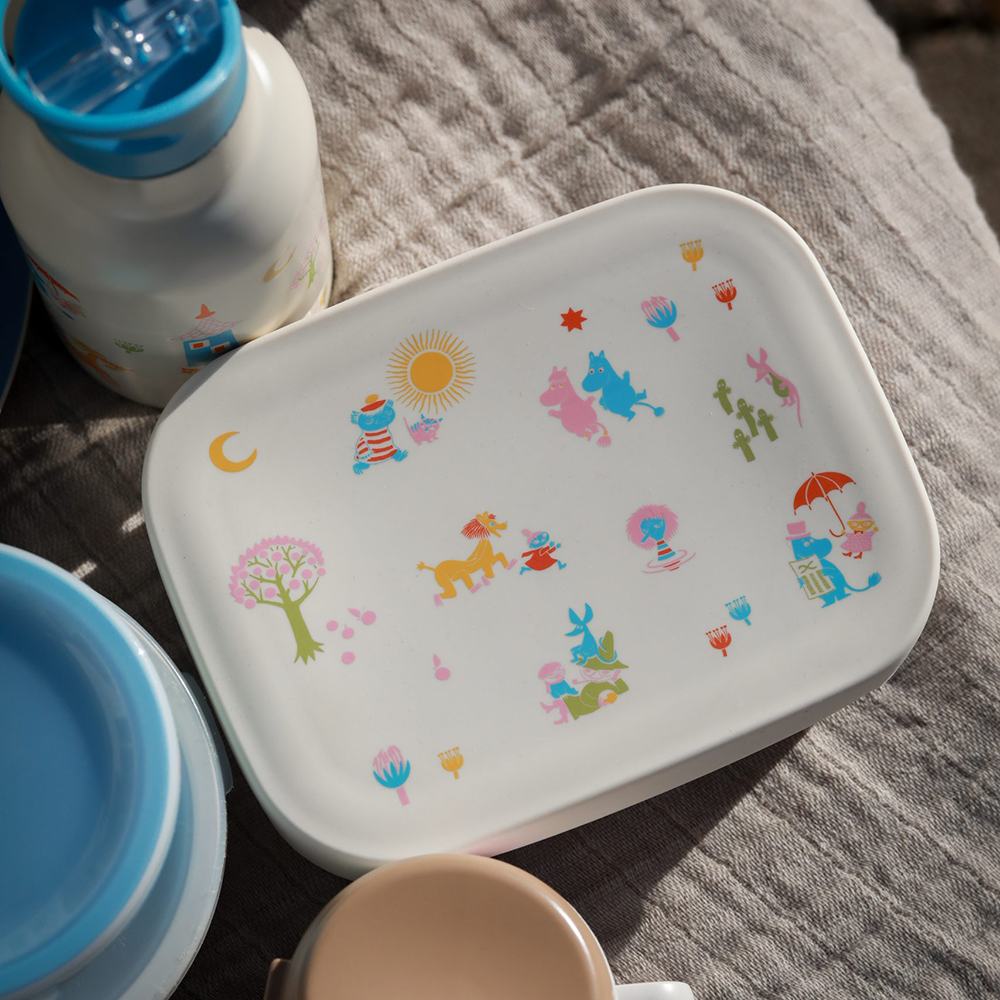 Rätt Start Moomin 80, Blik madkasse, beige