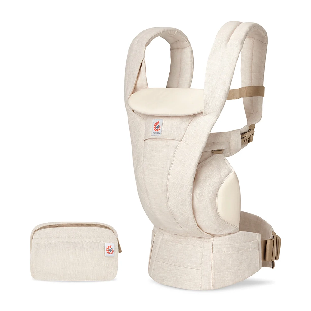 Ergobaby Omni Deluxe Cotton Bæresele - Linen Natural
