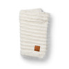 Elodie Furry Knit Tæppe Vanilla White
