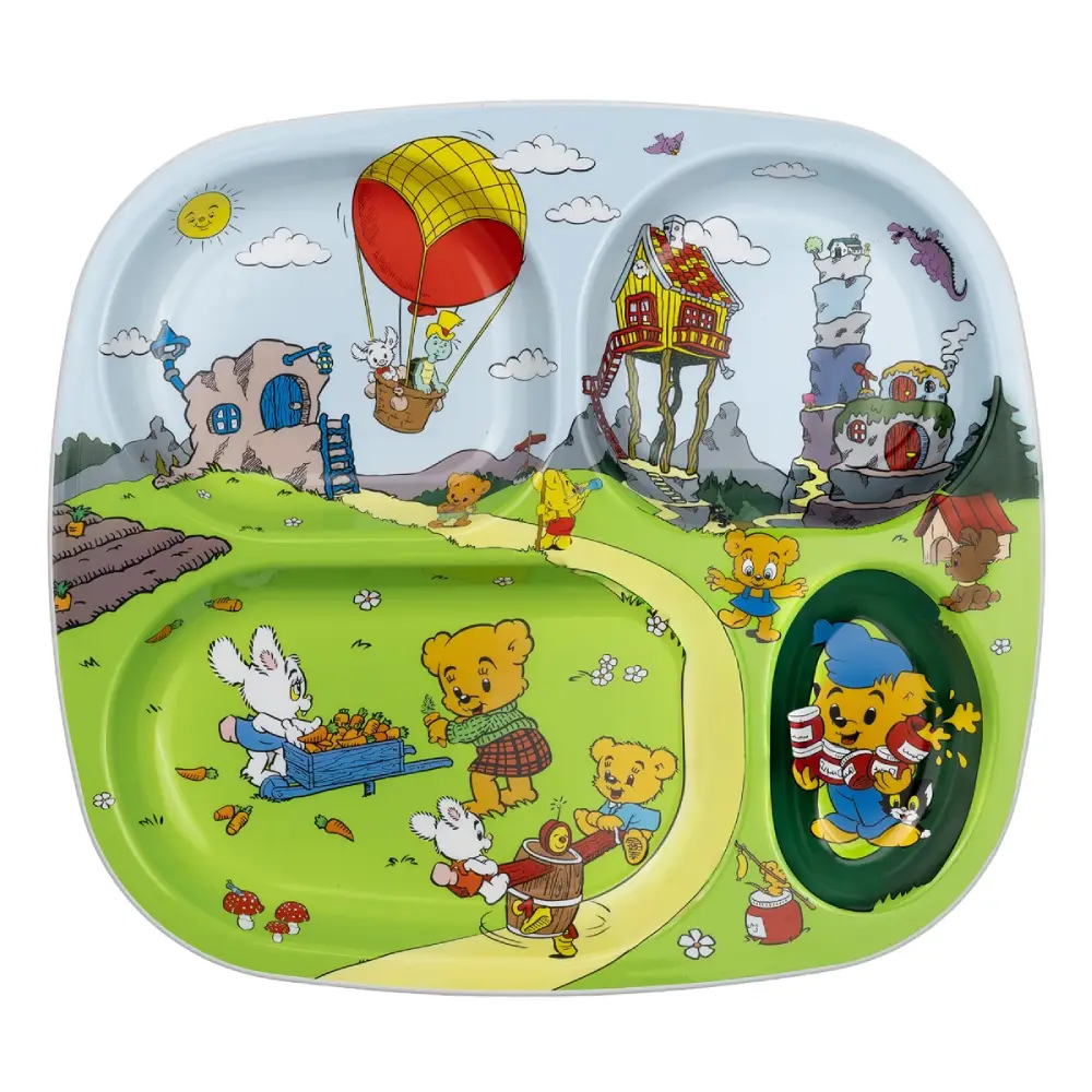 Rätt start Bamse motivplade med rum