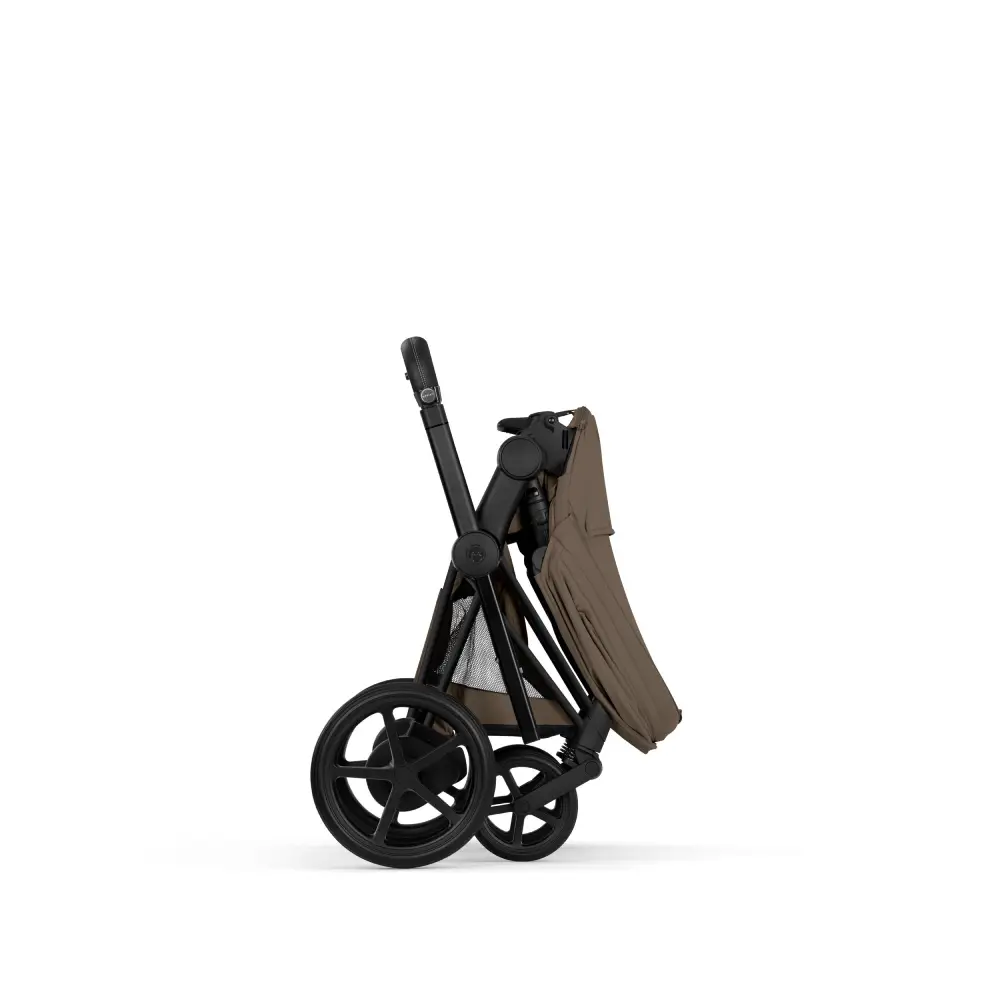 Cybex ePriam barnevogn Matt Black/Coconut Brown