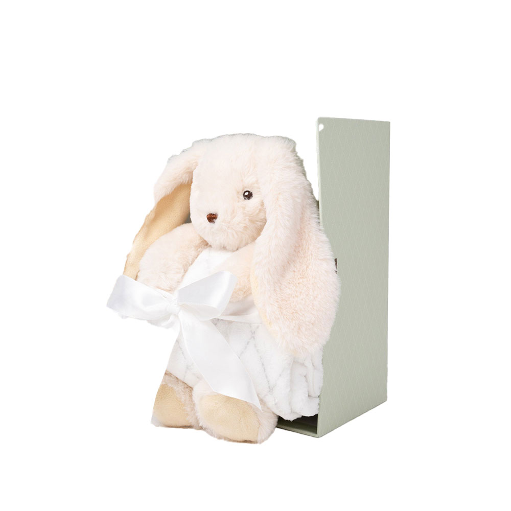 Teddykompaniet Svea med tæppe i displayboks