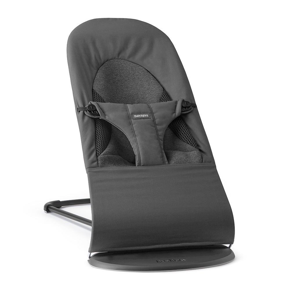 BabyBjörn Babysitter Soft Mørkegrå, Vævet/Jersey
