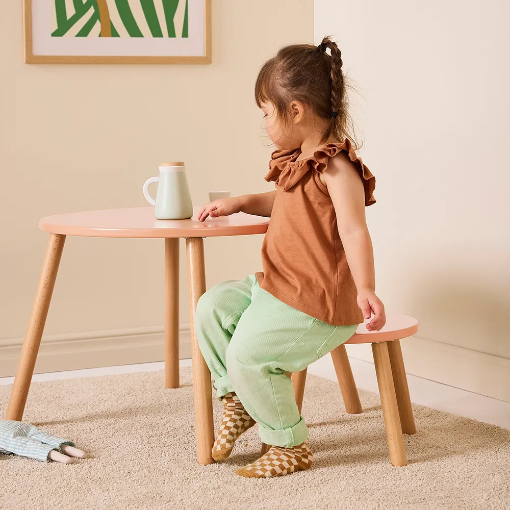 Kids Concept Bord og skamler abrikos
