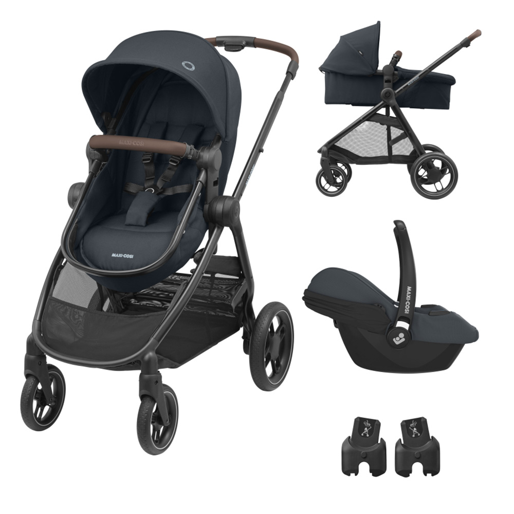 Maxi-Cosi Zelia3 Set Essential Graphite (Zelia3 & Cabriofix I-Size)