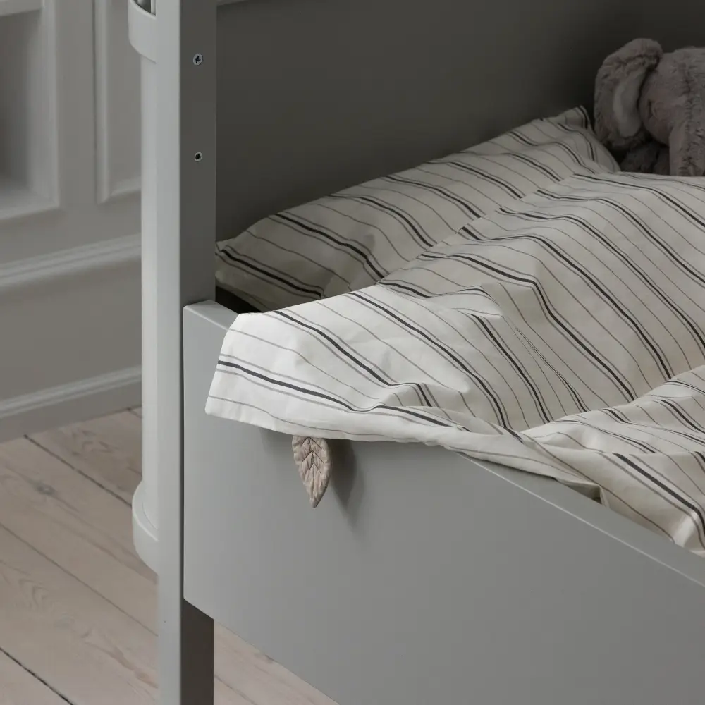 Sebra Dynebetræk junior cream stripe