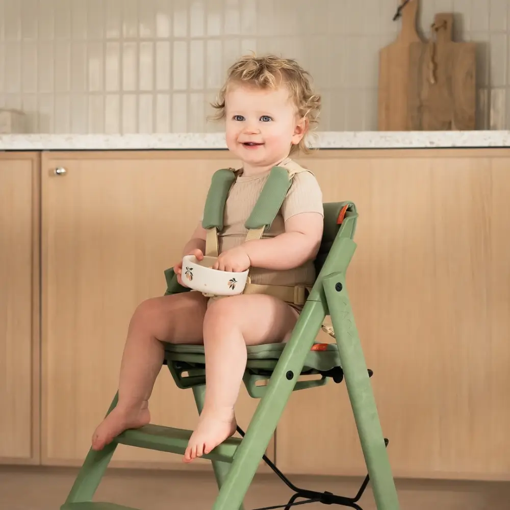 KAOS KLAPP jr. harness & cushion set Mineral green