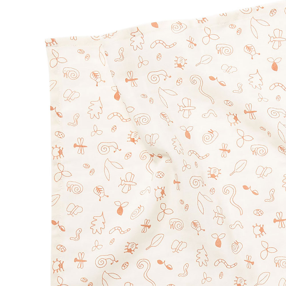 Kids Concept Muslin-tæppe babyrosa mix