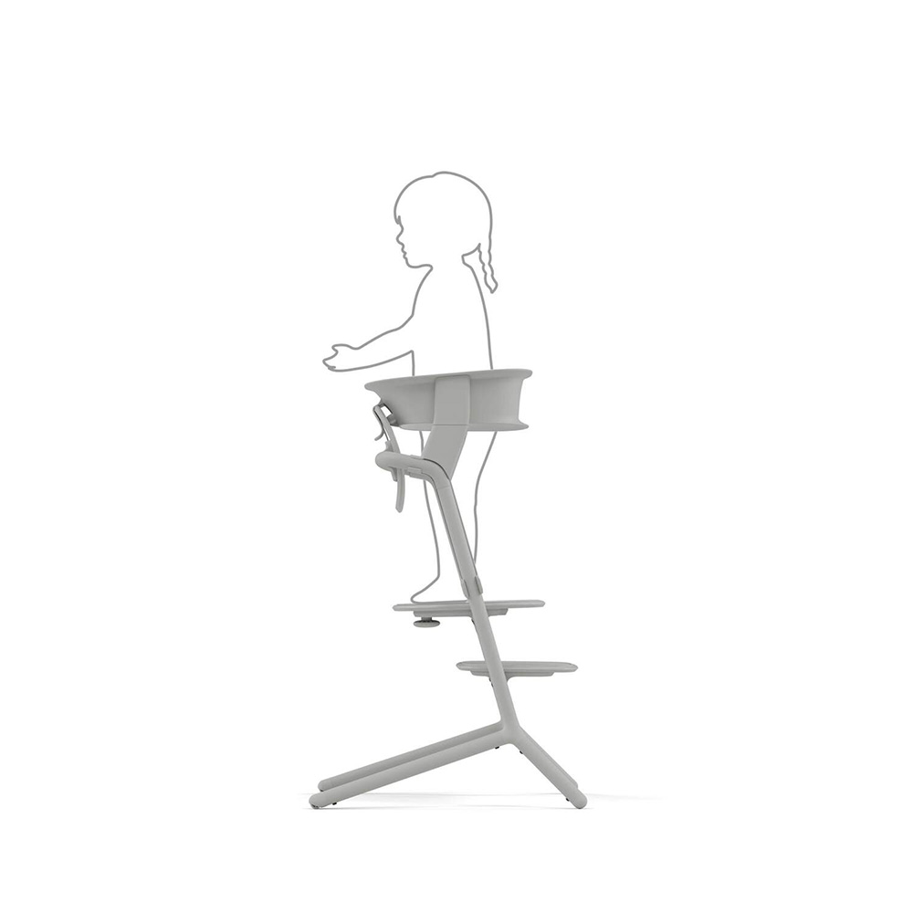 Cybex LEMO Learning Tower Suede Grey mid grey