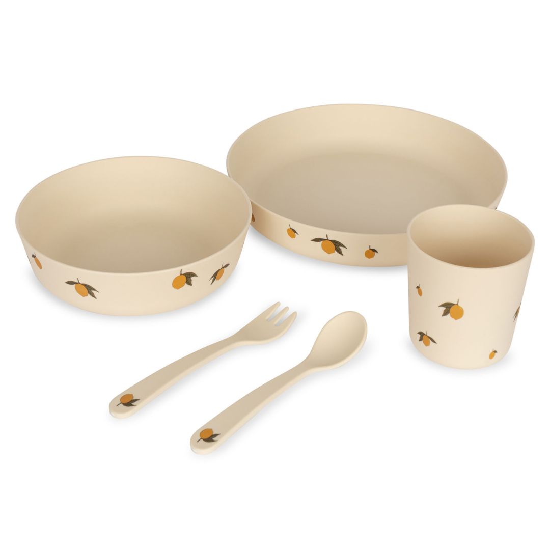 Konges Sløjd Pla Dinner Sets Lemon-One Size