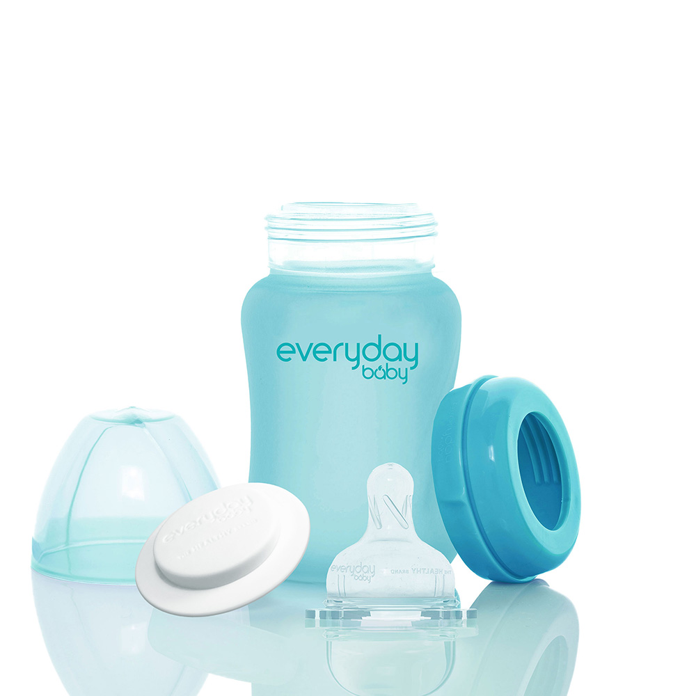 Everyday baby varmefølende sutteflaske - 150ml turkis