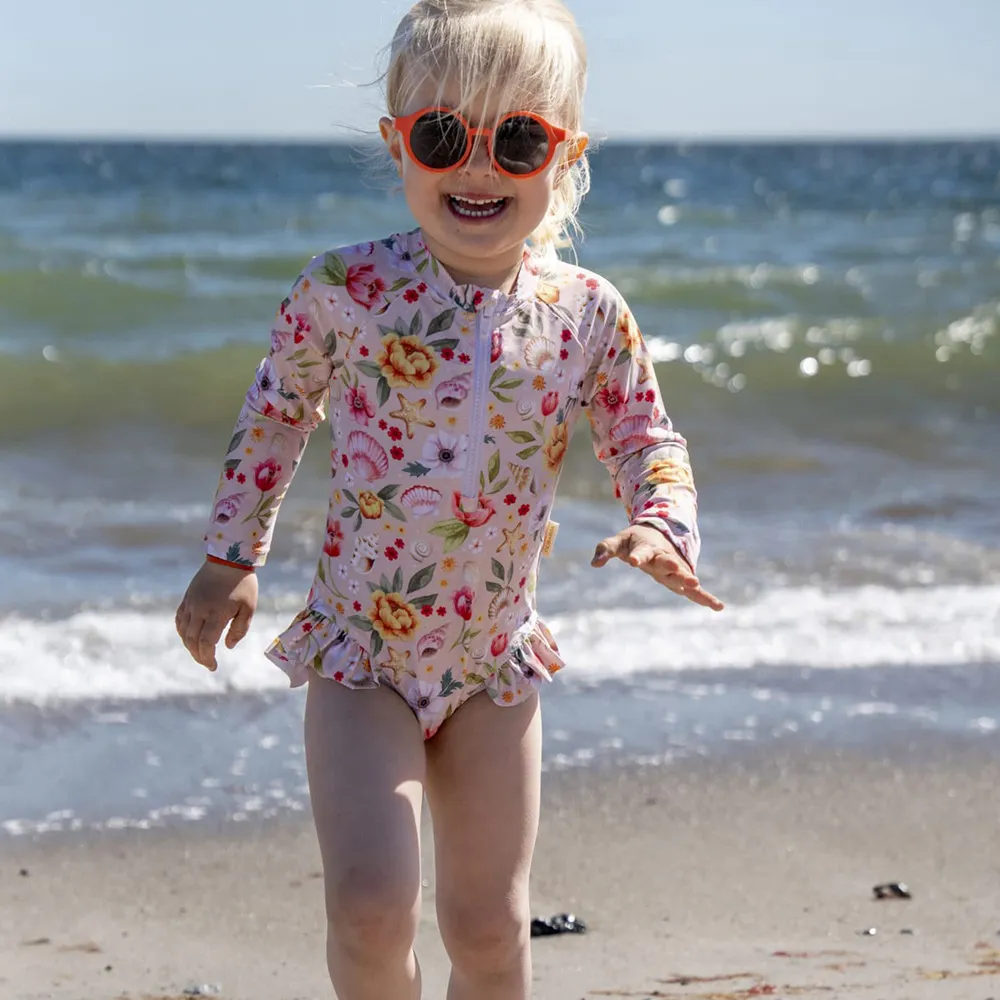 Filibabba Vilje – UV-dragt 1-2 år – Ocean Blossom