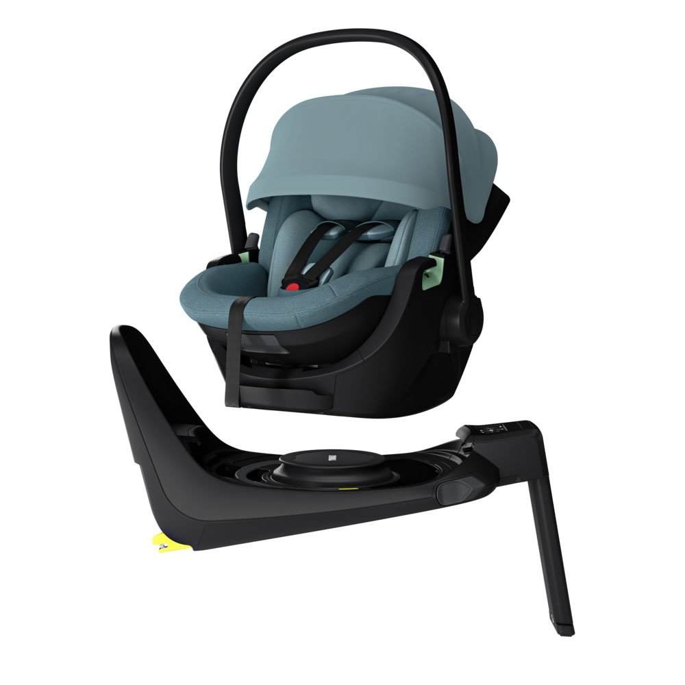 Thule Maple babybeskyttelse sort og isofix-base