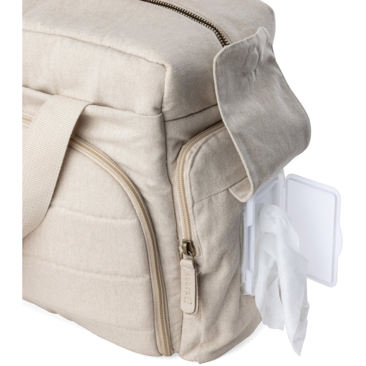 Sebra On-the-go pusletaske morning beige melange
