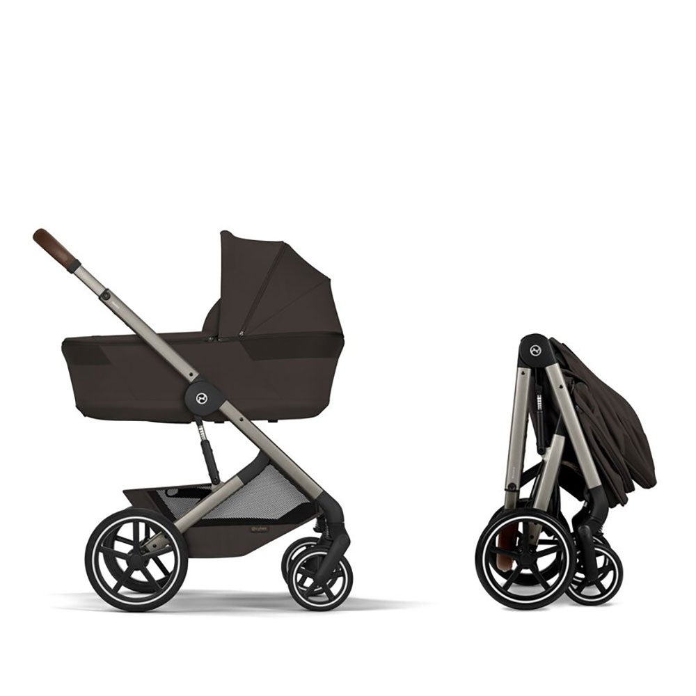 Cybex Balios S Lux TPE inkl. sammenklappelig lift Chocolate Brown