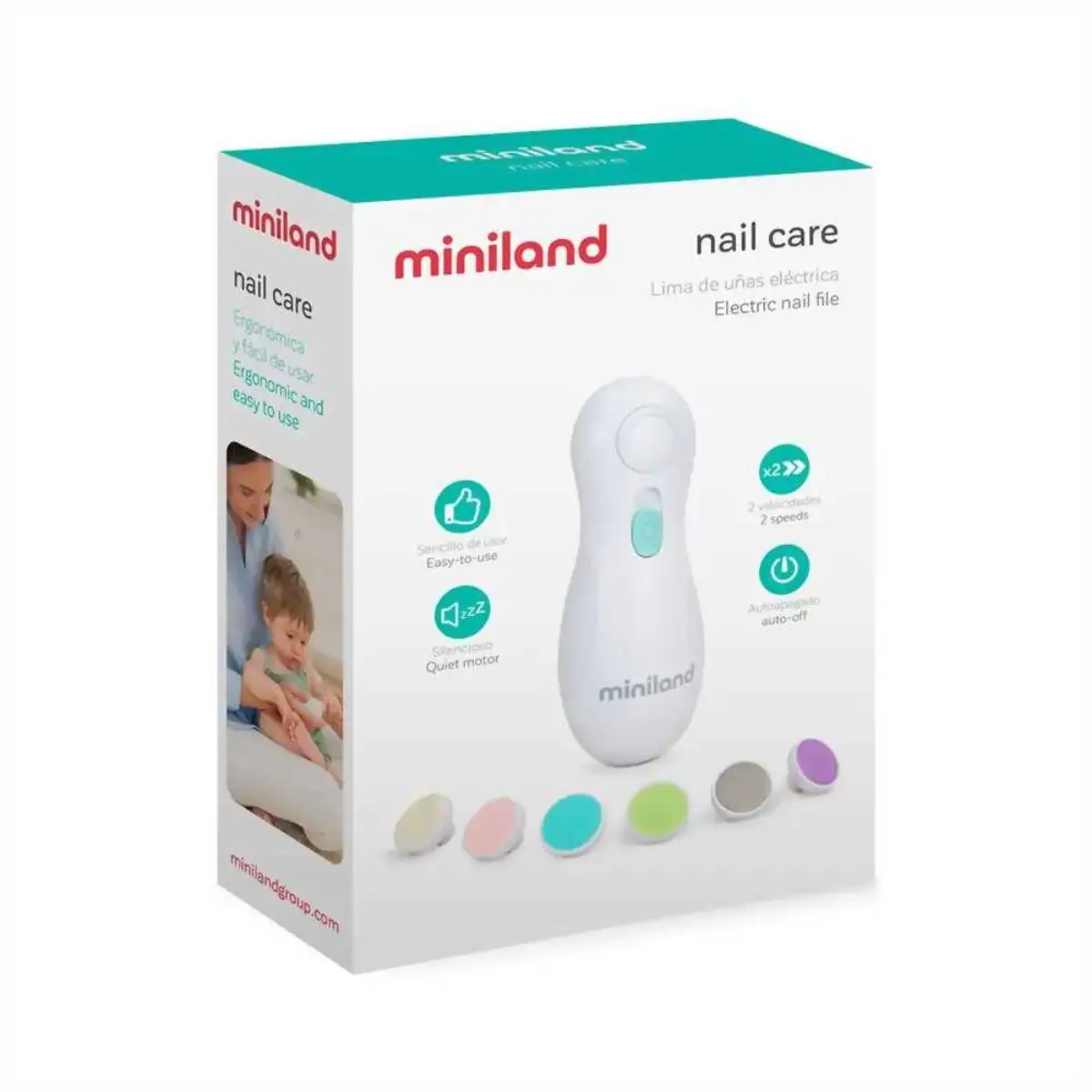 Miniland-neglefil til børn/voksne
