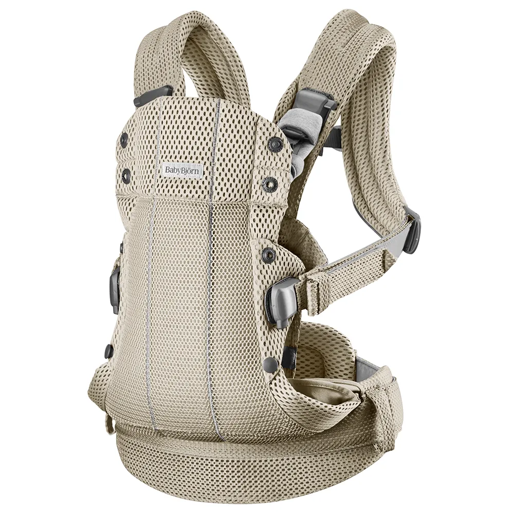 Babybjörn bæresele Harmony 3D Mesh Grey Beige