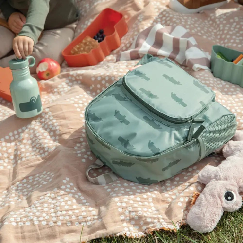 Done by Deer Børnerygsæk Croco Green