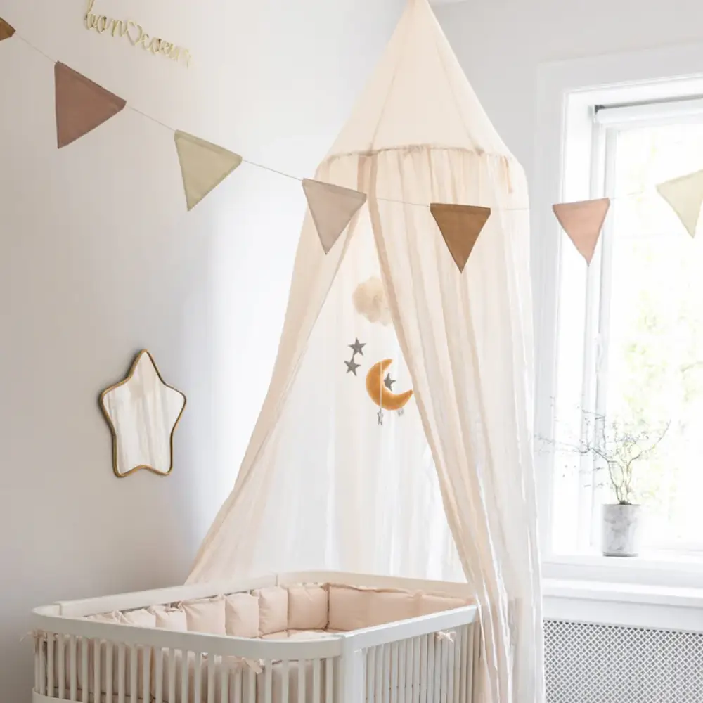 Sebra dobbeltsidet guirlande Birchbark rose